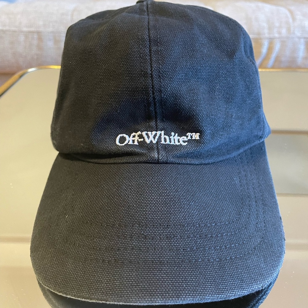 Off-White Curved Peak Baseball Cap